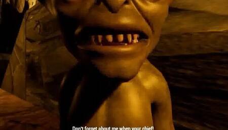 Fuck and fight! Doggystyle, anal, cumshots, whatever you want, fuck the princess how you like! The Single Goblin