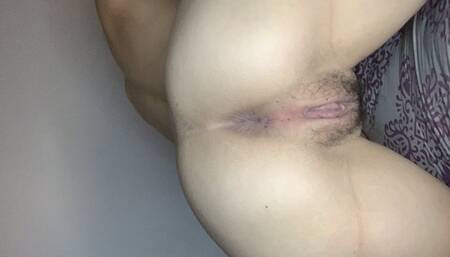 Delicious bitch with a plug in her ass
