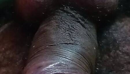Indian Desi boy young big black cock masterbation