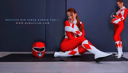 Defeated Red Power Ranger Part l FHD
