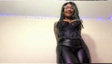 UR FACE WILL MAKE THE PERFECT SEAT FOR MY SHINY ASS