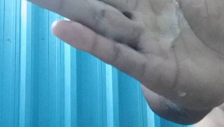 After one mouth handjob
