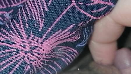 TerryTrans shows and rubs his tiny dick