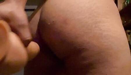 Sexy Gay boy fingering his big ass