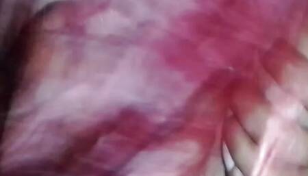 She masturbates me with her tits and makes me cum