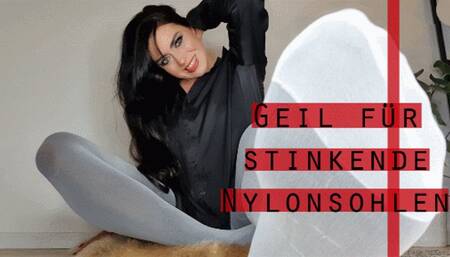 Geil für meine stinkenden Nylonsohlen (kleine Version)