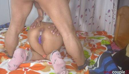 SLUT FUCKED IN HER DELICIOUS ASS, GREAT ANAL CREAMPIE