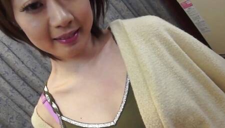 Having had her Asian cunt rubbed with a vibrator Haruka