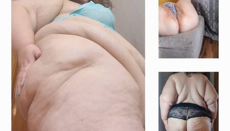 SSBBW SHOWOFF 3 short clips in 1