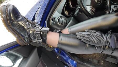 Crazy Revving Mazda in Dr Martens WMV