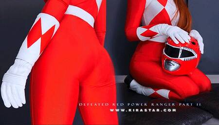 Defeated Red Power Ranger Part ll FHD