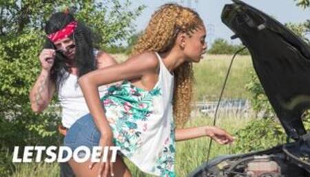 Brazilian Beauty Luna Corazon Fucked Outdoors By BWC