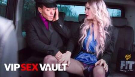 Carly Rae Rides & Fucks Shy Driver In The Backseat Of Bus - VIP SEX VAULT