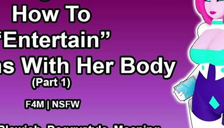 Teaching An Alien How To "Entertain" Humans With Her Body (Erotic Audio)