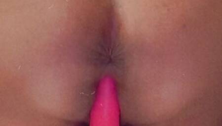 Bbw riding dildo