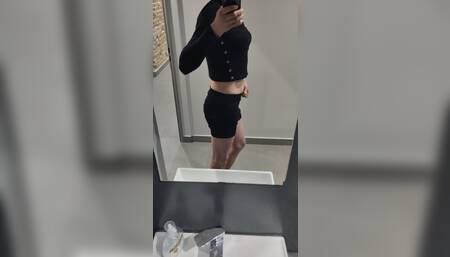 Sexy body of a young crossdresser