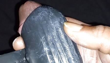 Trying to cum hands free, toys didn't help! Big load at the end!