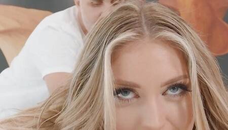 Hotties Kayley Gunner Caitlin Bell Put Their Mouths To Work On Their Masseurs Hard Dicks - Brazzers