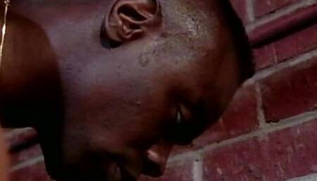Black man fucks white lady in her bare holes