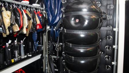 The heavy rubber bondage files 05 HD Top Video