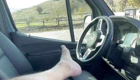 Car Masturbation in Public