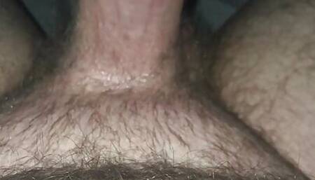 Edging myself to cumshot