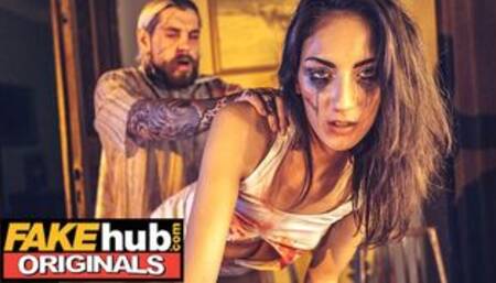 Fakehub Originals - Fake Horror Movie goes wrong when real killer enters star actress dressing room