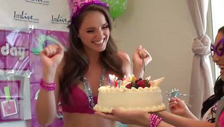 Tori Black, Julia Ann, Anikka Albrite, Asa Akira Pornstars in action, costumes, party, pussy, dildo, big ass Teaser#2