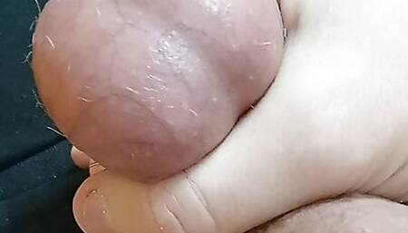 In college: I squeeze my balls until red, my girlfriend told me to have my balls like her black lover