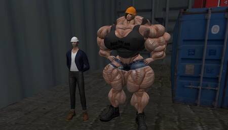 Big Woman At Work - mp4