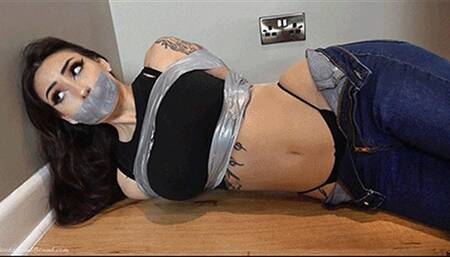 Zeena in: WANTED Manse Dweller on the Run from the Law Jumps Sexy Biker Chick Snoop - Twice - Before Making Good His Escape! (HD)