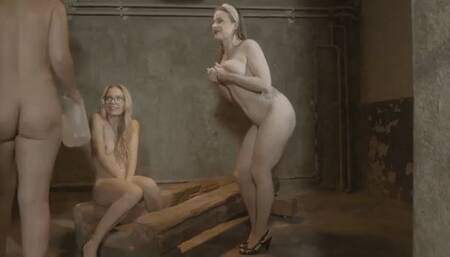 3 girls pee in the measuring cup - mobile version wmv 720p