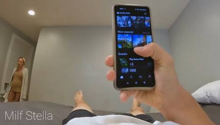 Late Pregnancy MILF Needs Cock To Feel Better