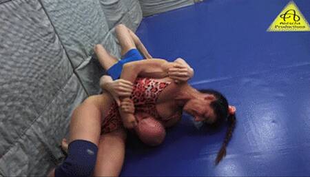 Bianca vs Michael wrestlingdomination