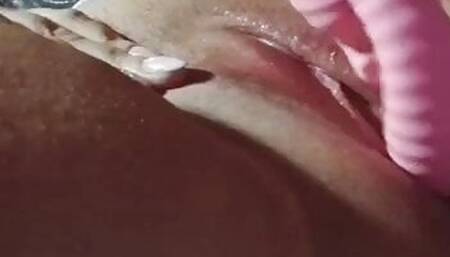 Teasing my pussy with toys
