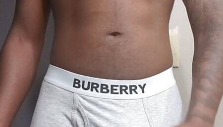 Massive cock bulge teasing and Dirty talk