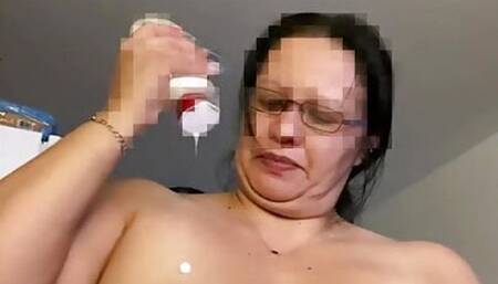 Tina Latina Lotions and Massages Tits