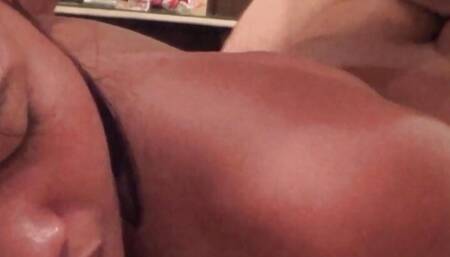 Undressing reveals her stunning Asian twat that the brunette