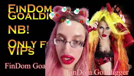 Jerking-off slave for Jessica Rabbit FinDom Goaldigger