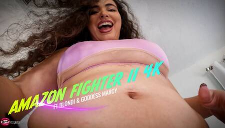 Amazon Vore Fighter II! Ft Blondi & Goddess Marcy - 4K