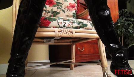 Latex Goddess JOI POV