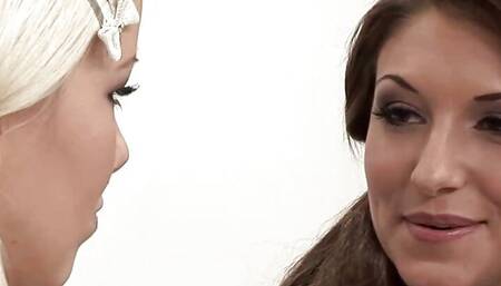 Lesbian swinger double couple