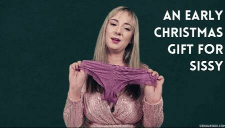 Early Christmas gift for sissy