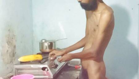 Part 1 Rajeshplayboy993 eating roasted sweet corn