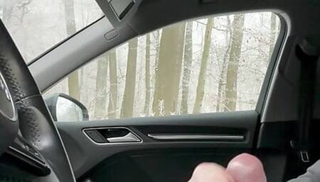 handjob outside