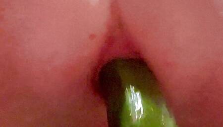cucumber in my ass