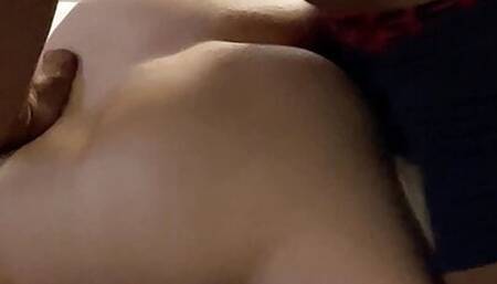 BBCQueen869 taking his bbc from behind and nuts on my ass