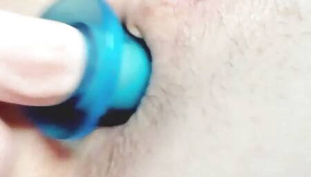 fucking my asshole and open gape show