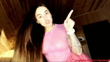 Breath under Angie's skirt wmv