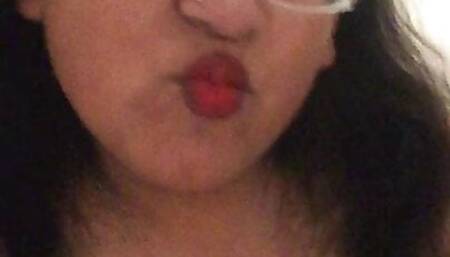 sissy slut alone on the stairway